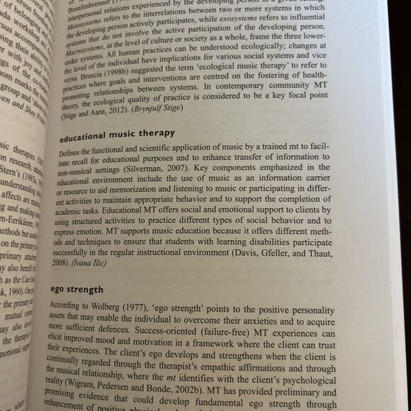International Dictionary Of Music Therapy Book. Edited by Kevin Kirkland 2013 - Picture 7 of 10